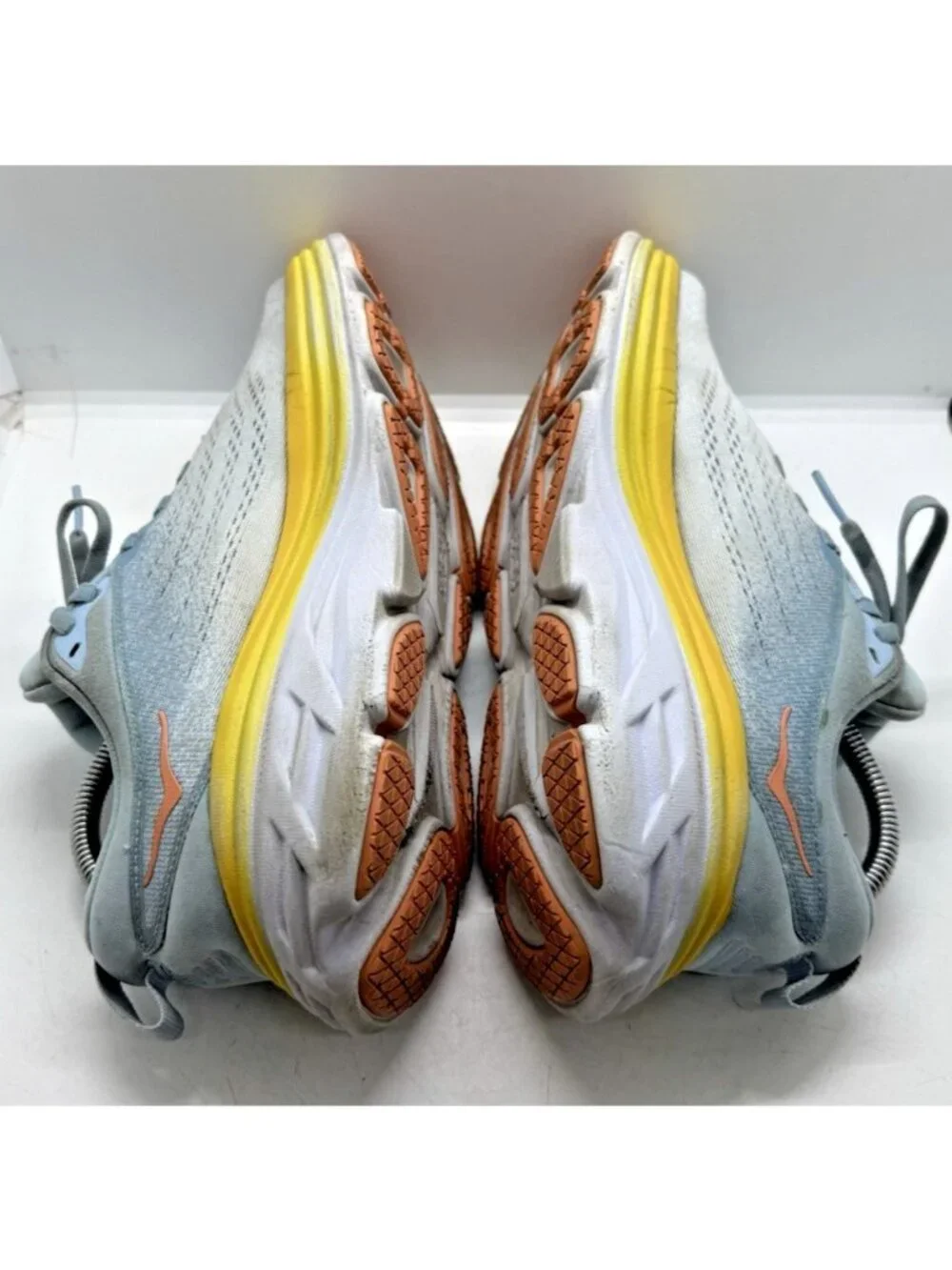 HOKA Bondi 8 Women's Sz 7.5 B Summer Song Country Air Running Shoes 1127952 SSCA